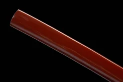 Alternative view of Karmesin-Goldfluss - Handgeschmiedetes Katana aus T10 Werkzeugstahl