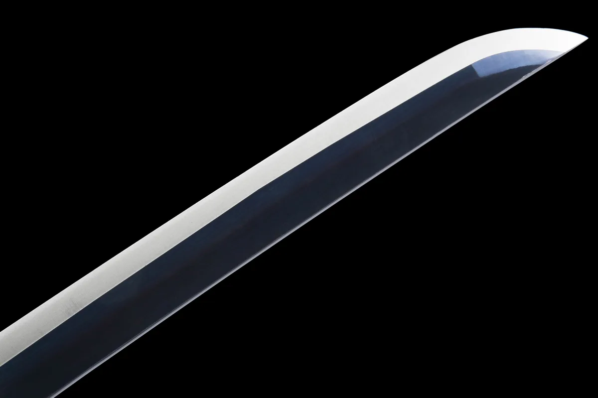 Kranich zwischen Kiefern - Handgeschmiedetes Katana aus 1045 Kohlenstoffstahl - Image 12