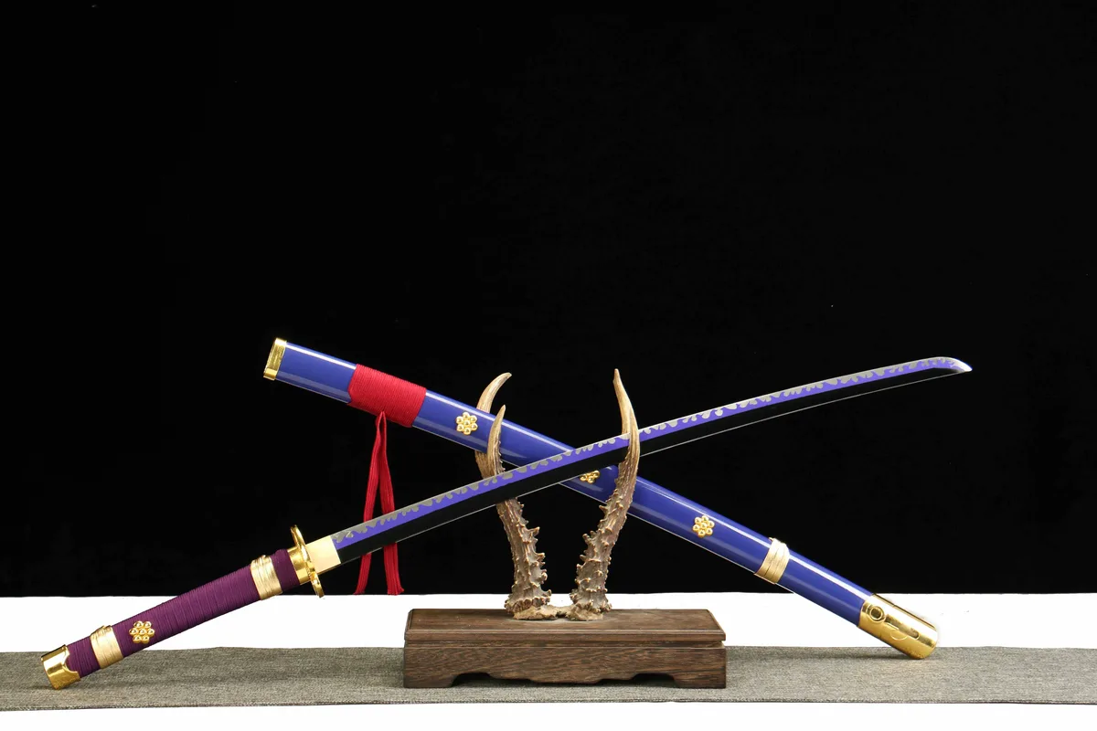 Enma (紫) - Handgeschmiedetes Katana aus 1045 Kohlenstoffstahl - Image 6