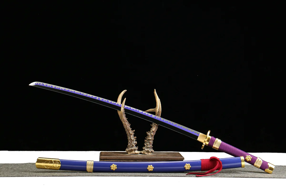 Enma (紫) - Handgeschmiedetes Katana aus 1045 Kohlenstoffstahl - Image 7