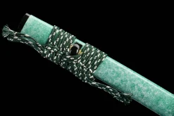 Alternative view of Frühlingsdonner - Handgeschmiedetes Katana aus 1045 Kohlenstoffstahl
