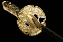 Gefallener Stern - Handgeschmiedetes Katana aus 1045 Kohlenstoffstahl