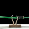Jadejagd - Handgeschmiedetes Katana aus 1045 Kohlenstoffstahl