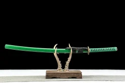 Jadejagd - Handgeschmiedetes Katana aus 1045 Kohlenstoffstahl
