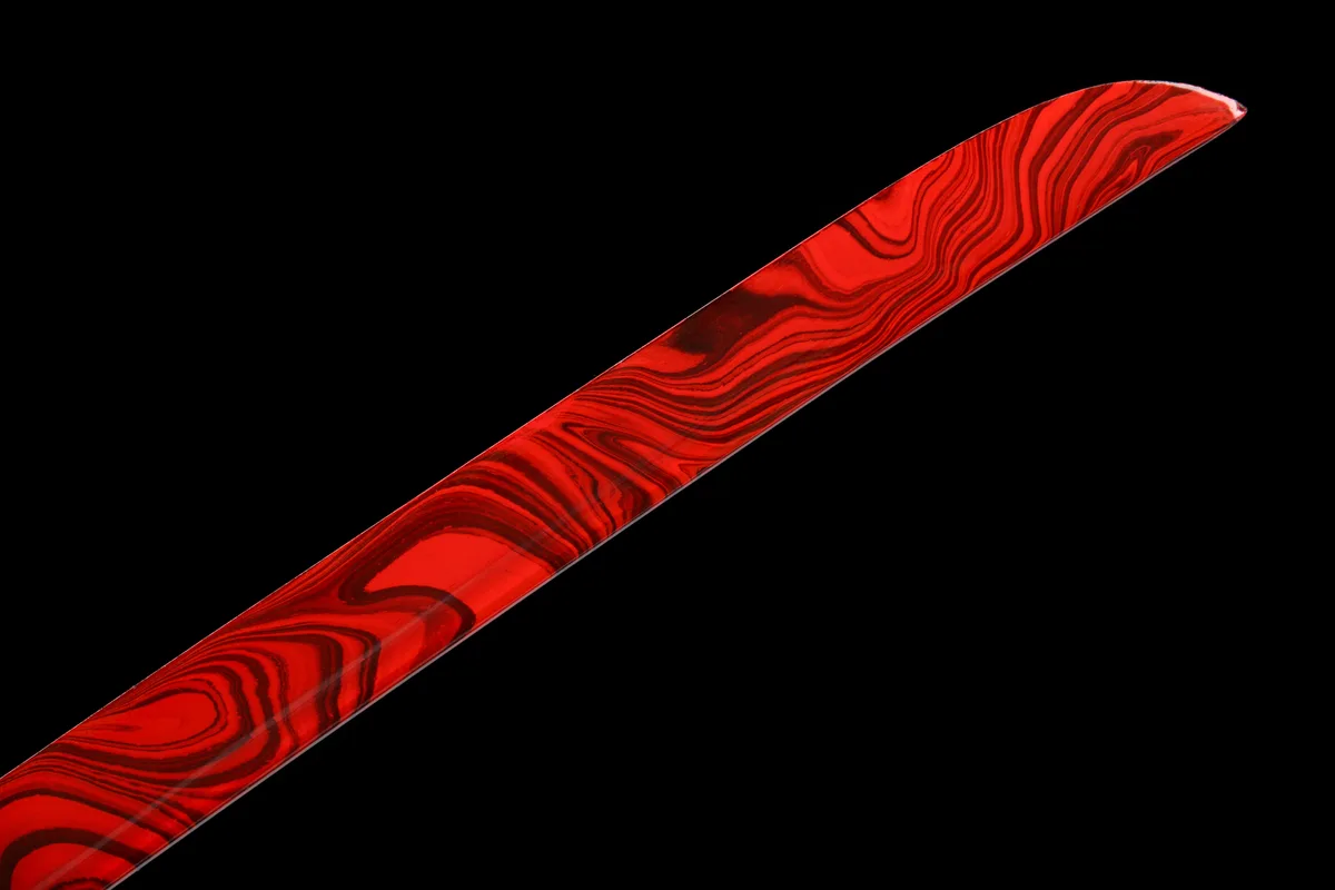 Knochenglühende Lotusblüte - Handgeschmiedetes Katana aus 1045 Kohlenstoffstahl - Image 11