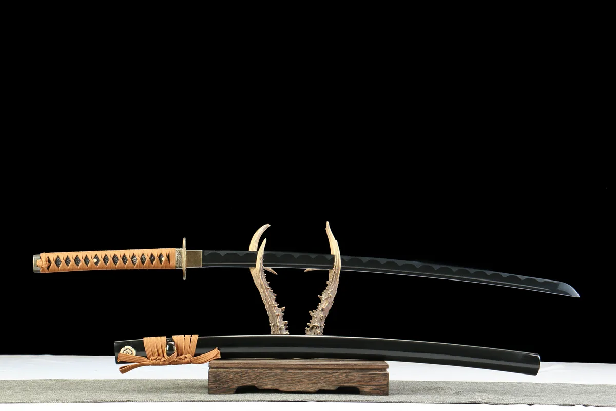 Nachtgeist - Handgeschmiedetes Katana aus 1045 Kohlenstoffstahl - Image 2