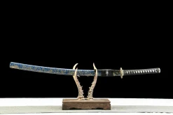 Nächtliche Stille - Handgeschmiedetes Katana aus 1045 Kohlenstoffstahl