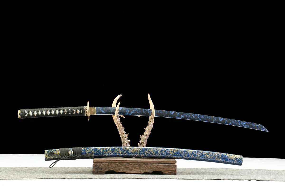 Nächtliche Stille - Handgeschmiedetes Katana aus 1045 Kohlenstoffstahl - Image 2