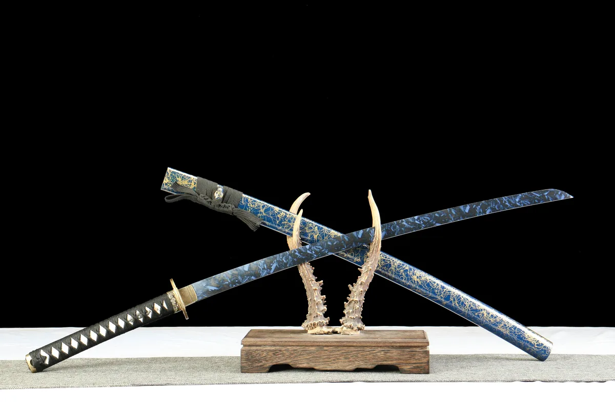 Nächtliche Stille - Handgeschmiedetes Katana aus 1045 Kohlenstoffstahl - Image 6