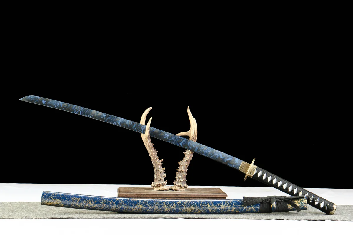 Nächtliche Stille - Handgeschmiedetes Katana aus 1045 Kohlenstoffstahl - Image 7
