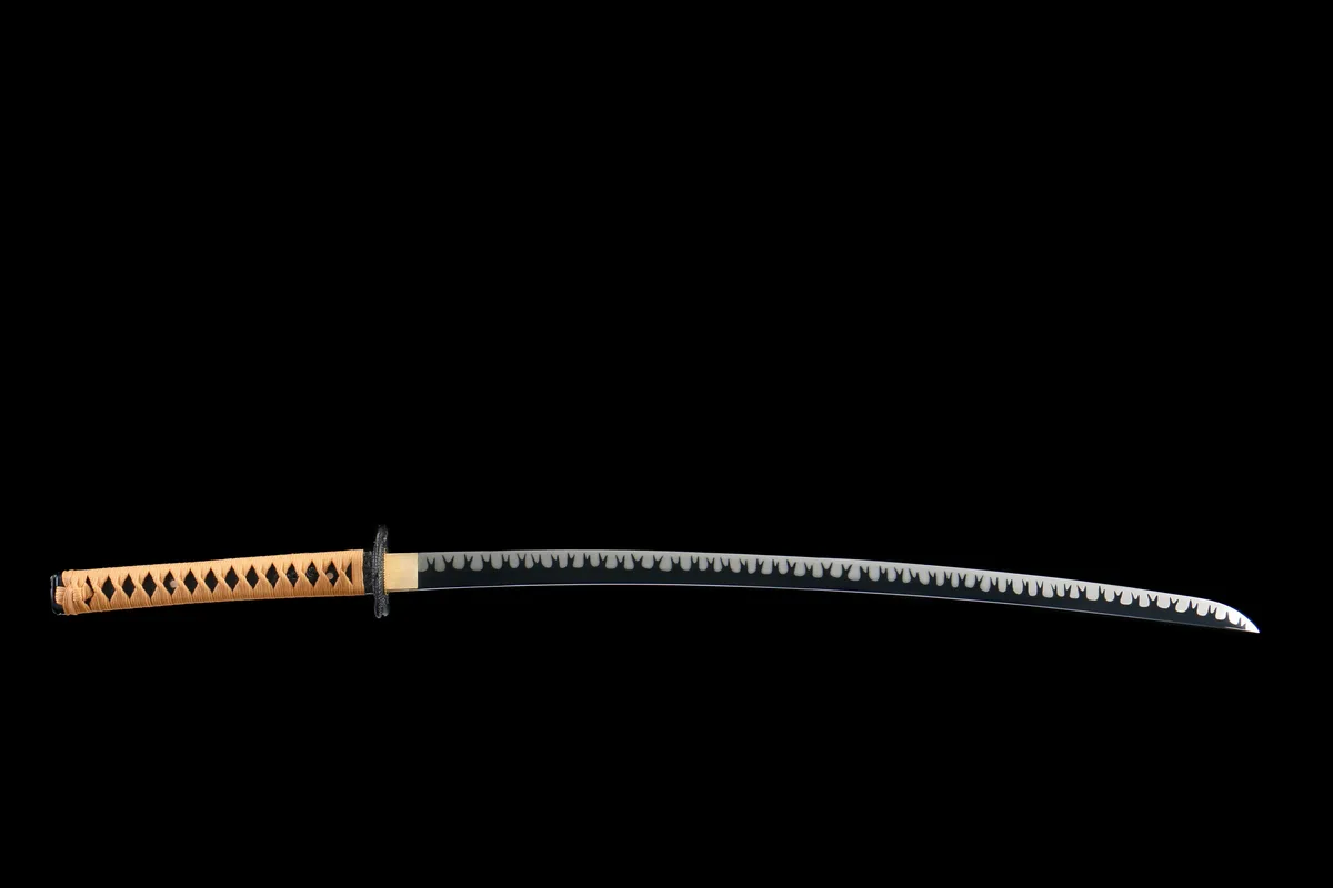 Schatten des einsamen Schwans - Handgeschmiedetes Katana aus 1045 Kohlenstoffstahl - Image 13