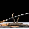 Schatten des einsamen Schwans - Handgeschmiedetes Katana aus 1045 Kohlenstoffstahl