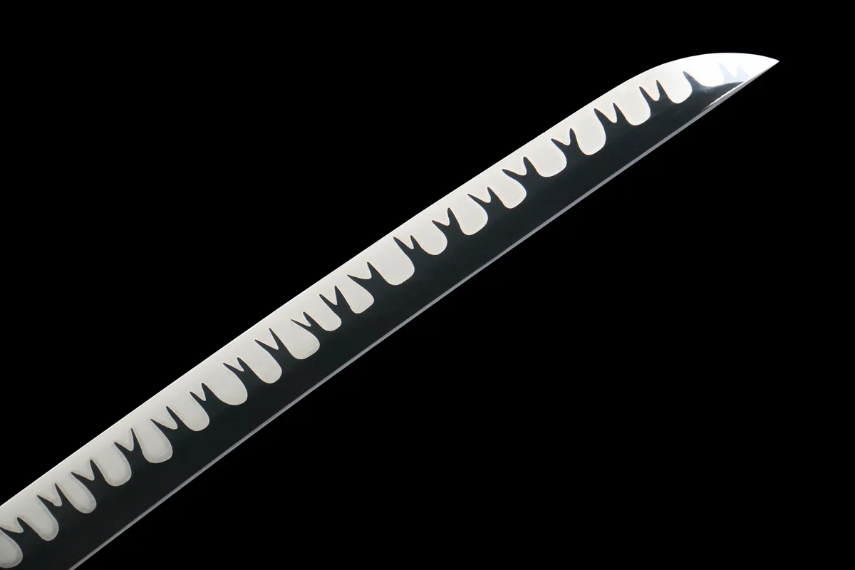 Schatten des einsamen Schwans - Handgeschmiedetes Katana aus 1045 Kohlenstoffstahl - Image 12