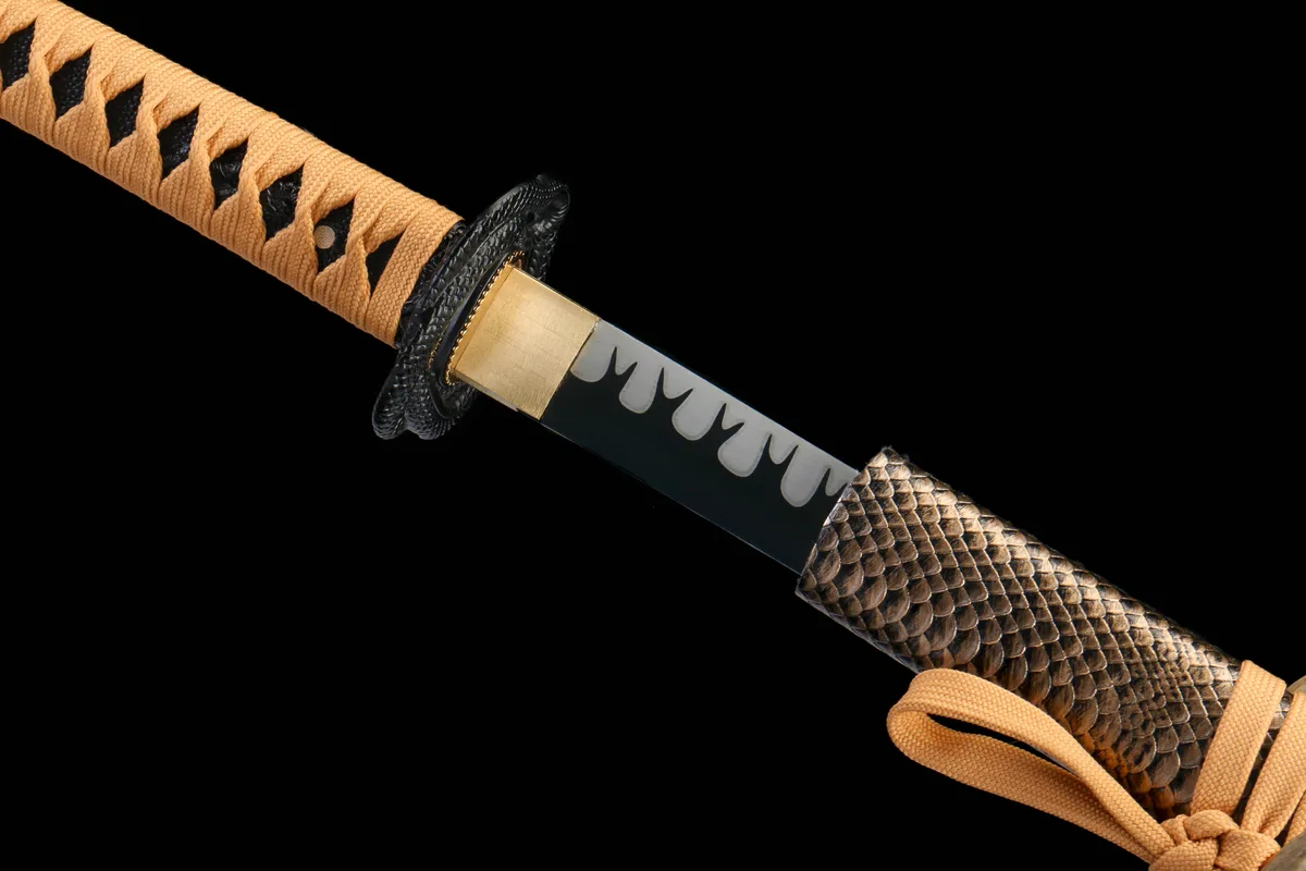 Schatten des einsamen Schwans - Handgeschmiedetes Katana aus 1045 Kohlenstoffstahl - Image 6