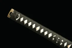 Alternative view of Schattenrudel - Handgeschmiedetes Katana aus 1045 Kohlenstoffstahl