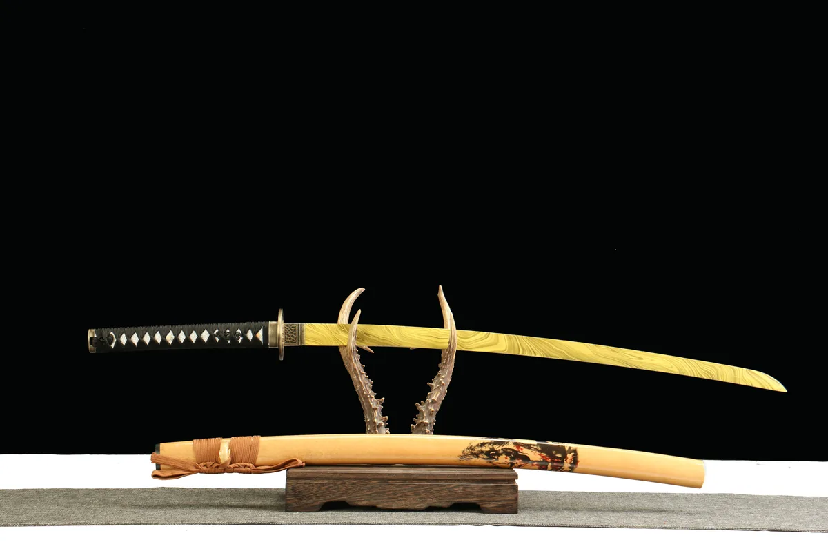 Schattenrudel - Handgeschmiedetes Katana aus 1045 Kohlenstoffstahl - Image 3