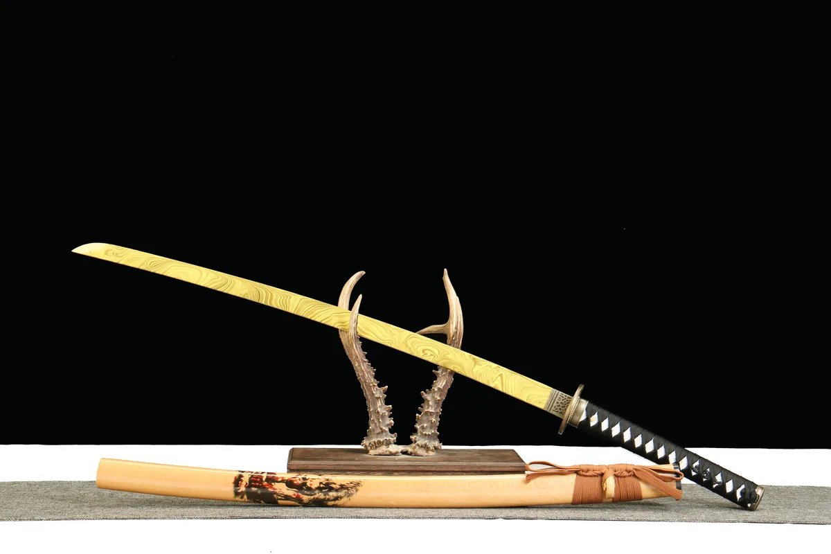 Schattenrudel - Handgeschmiedetes Katana aus 1045 Kohlenstoffstahl - Image 8