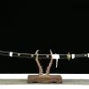 Schwarze Himmelsfeder - Handgeschmiedetes Katana aus 1045 Kohlenstoffstahl