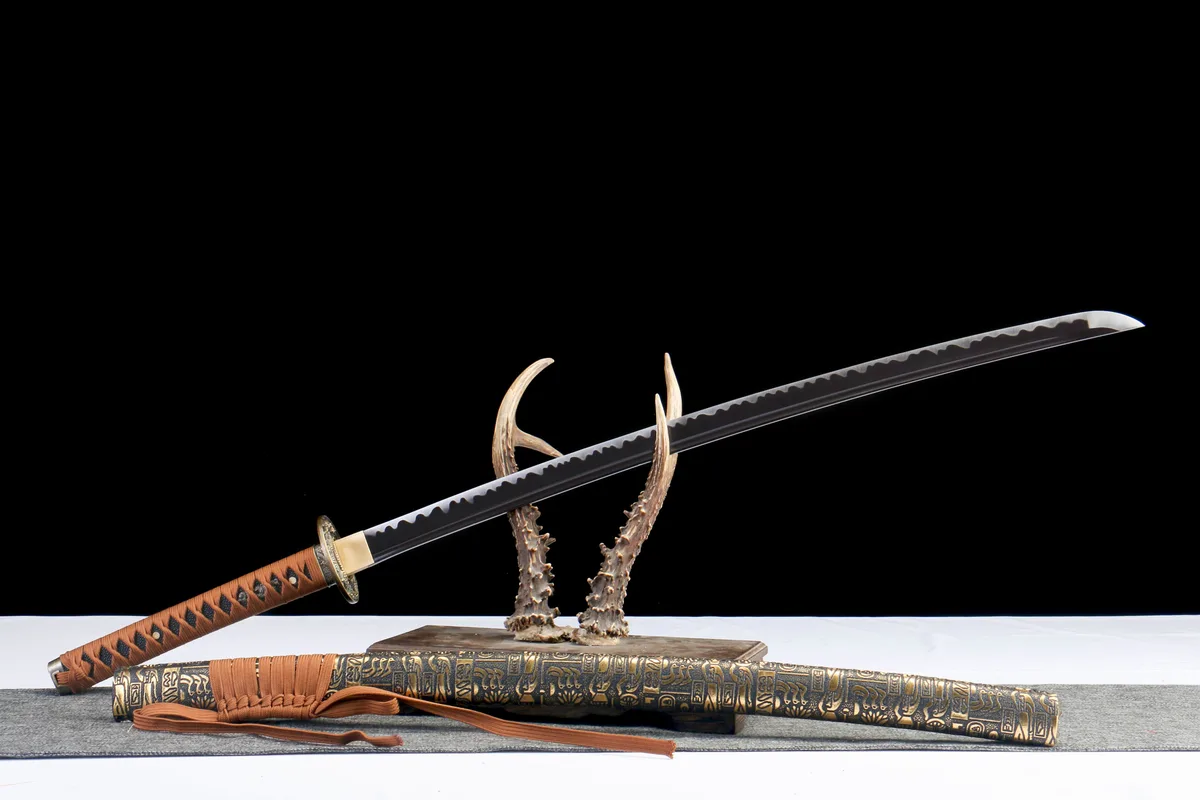 Seelenverschlinger - Handgeschmiedetes Katana aus 1045 Kohlenstoffstahl - Image 4