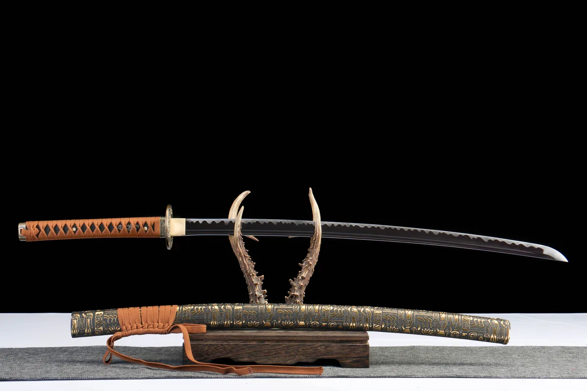 Seelenverschlinger - Handgeschmiedetes Katana aus 1045 Kohlenstoffstahl - Image 5