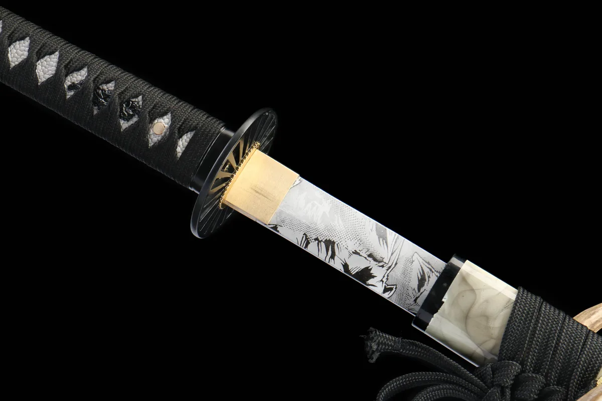 Zersplitterter Gipfel - Handgeschmiedetes Katana aus 1045 Kohlenstoffstahl - Image 7