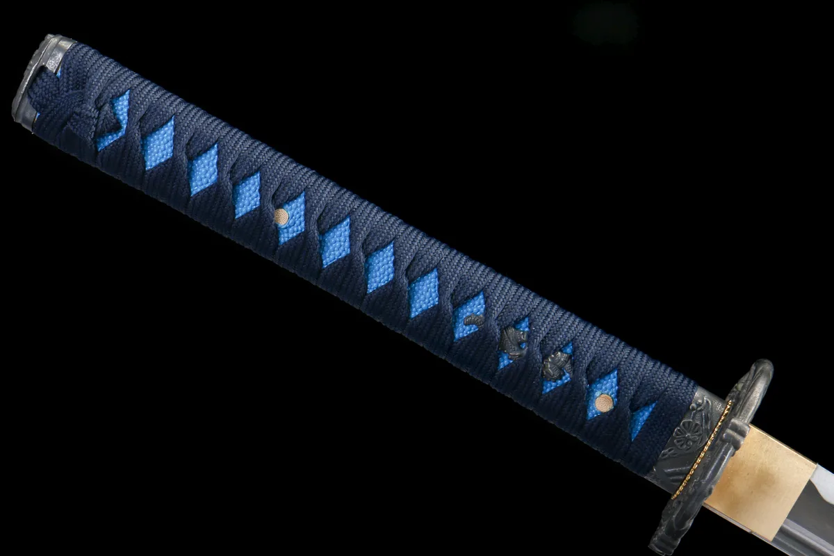 Sternenfall am Firmament - Handgeschmiedetes Katana aus 1045 Kohlenstoffstahl - Image 9