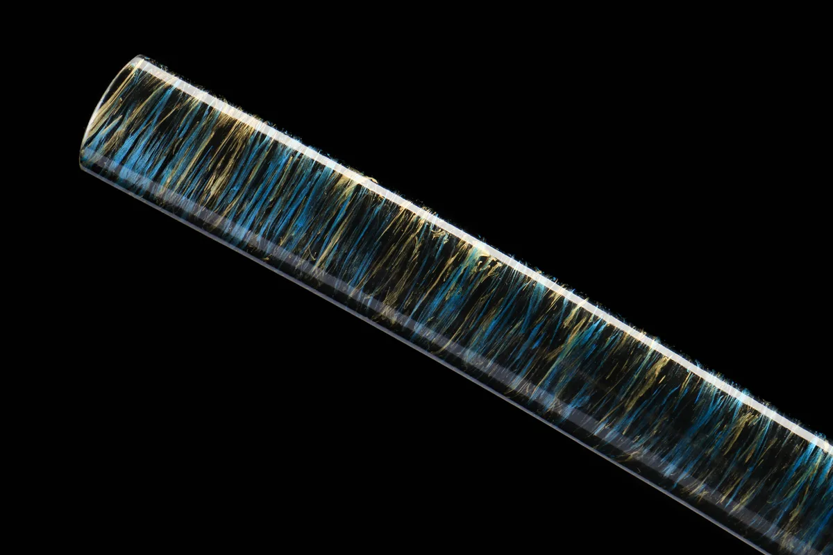 Sternenfall am Firmament - Handgeschmiedetes Katana aus 1045 Kohlenstoffstahl - Image 7