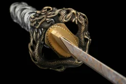 Tausend Wandlungen - Handgeschmiedetes Katana aus 1045 Kohlenstoffstahl