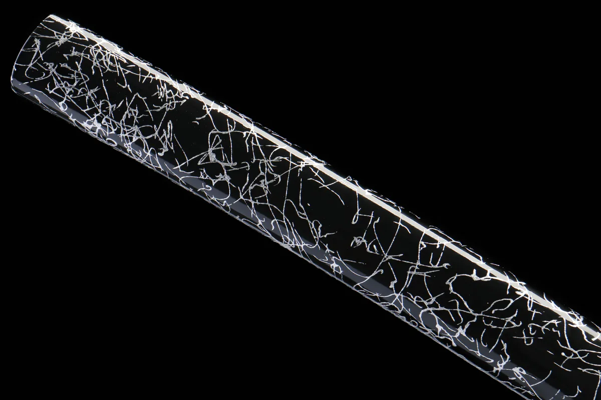 Untergang der Stadt - Handgeschmiedetes Katana aus 1045 Kohlenstoffstahl - Image 6