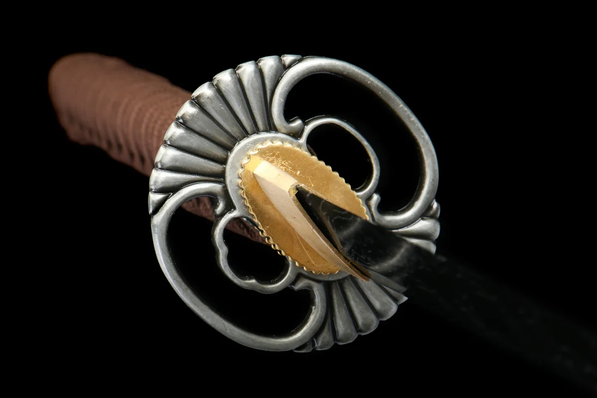 Untergang der Stadt - Handgeschmiedetes Katana aus 1045 Kohlenstoffstahl - Image 5