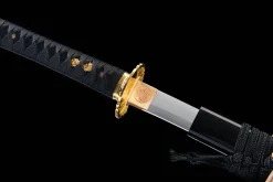 Absoluter Schatten - Handgeschmiedetes Katana aus 1065 Kohlenstoffstahl
