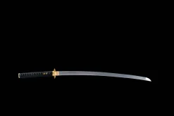 Alternative view of Absoluter Schatten - Handgeschmiedetes Katana aus 1065 Kohlenstoffstahl