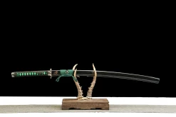 Azurseide - Handgeschmiedetes Katana aus 1065 Kohlenstoffstahl