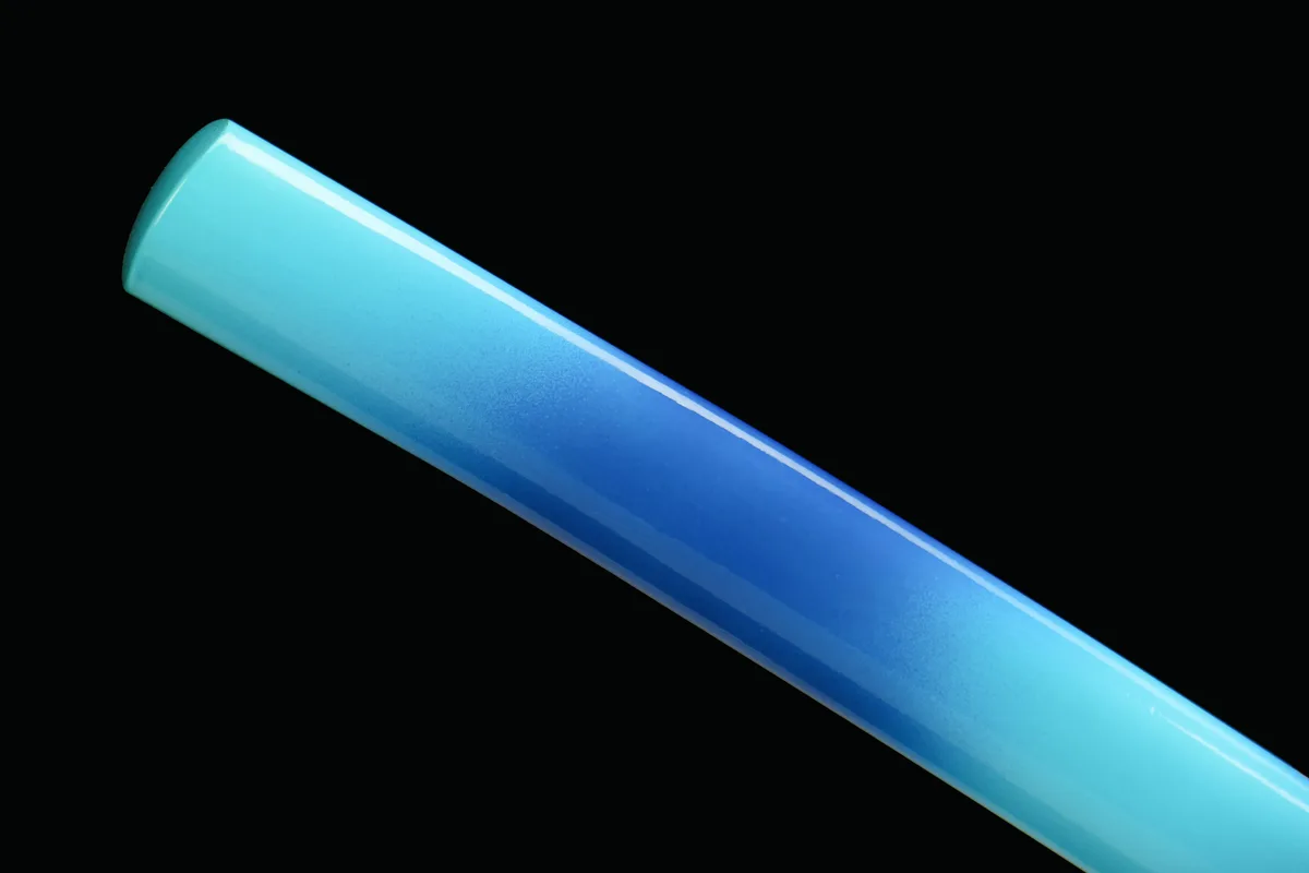 Blaue Flamme - Handgeschmiedetes Katana aus 1065 Kohlenstoffstahl - Image 5