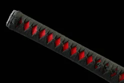 Alternative view of Blutwind - Handgeschmiedetes Katana aus 1065 Kohlenstoffstahl
