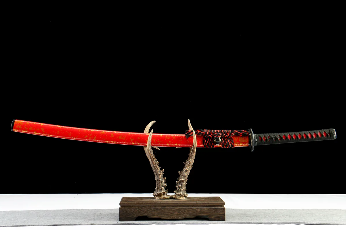 Blutwind - Handgeschmiedetes Katana aus 1065 Kohlenstoffstahl - Image 5