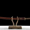Dunkle Klinge - Handgeschmiedetes Katana aus 1065 Kohlenstoffstahl