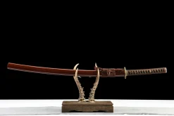Dunkle Klinge - Handgeschmiedetes Katana aus 1065 Kohlenstoffstahl