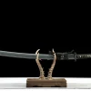 Dunkle Seele - Handgeschmiedetes Katana aus 1065 Kohlenstoffstahl