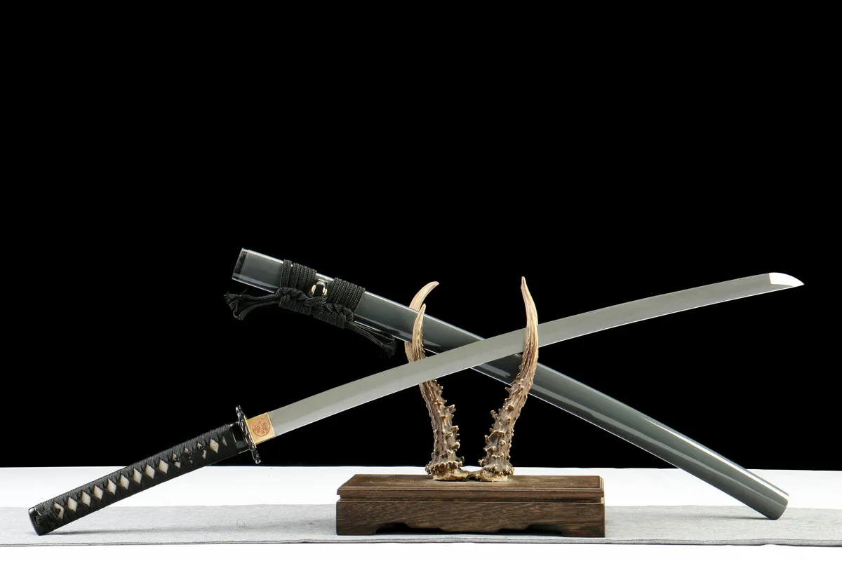 Dunkle Seele - Handgeschmiedetes Katana aus 1065 Kohlenstoffstahl - Image 6