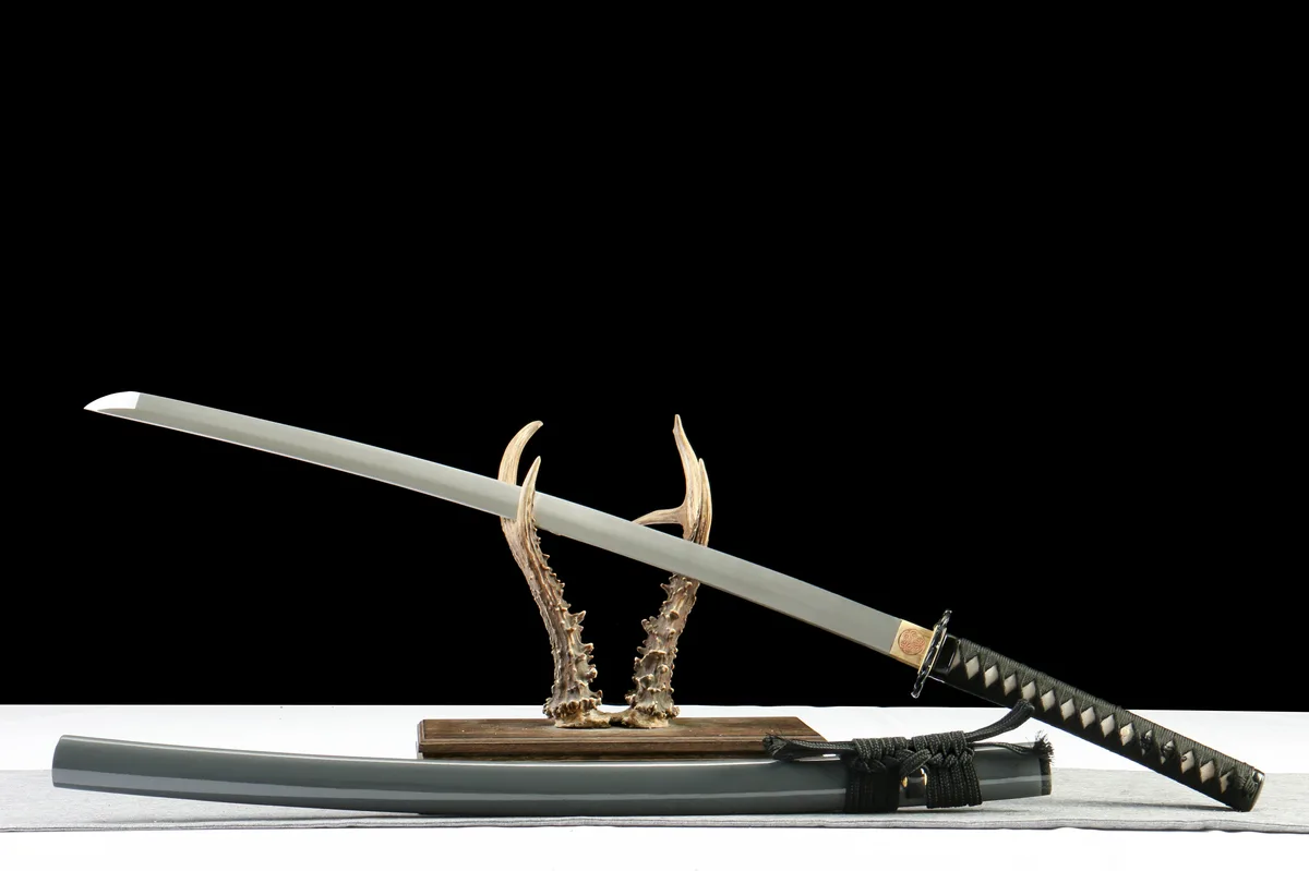 Dunkle Seele - Handgeschmiedetes Katana aus 1065 Kohlenstoffstahl - Image 7