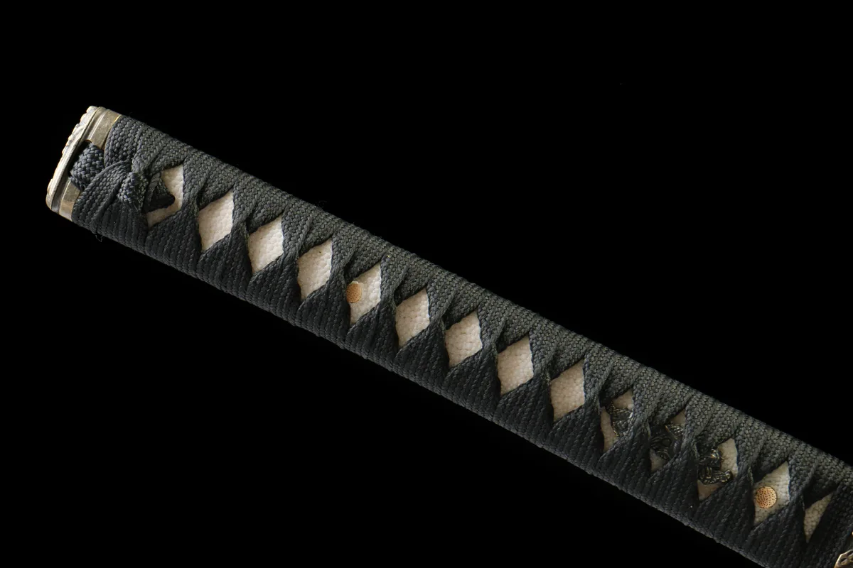 Dunkle Wolken - Handgeschmiedetes Katana aus 1065 Kohlenstoffstahl - Image 3
