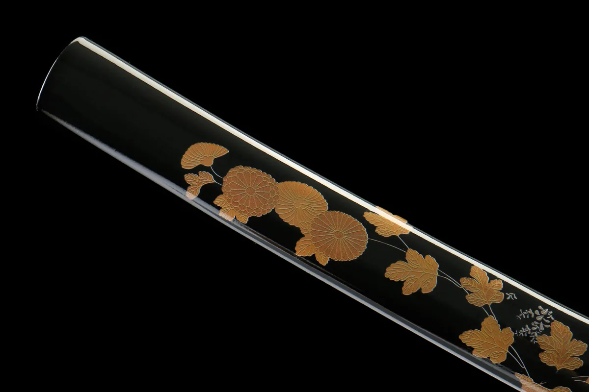 Dunkle Wolken - Handgeschmiedetes Katana aus 1065 Kohlenstoffstahl - Image 4