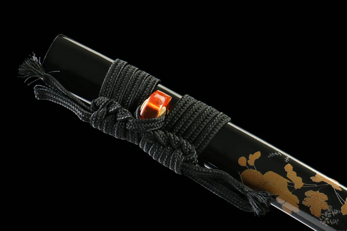 Dunkle Wolken - Handgeschmiedetes Katana aus 1065 Kohlenstoffstahl - Image 5