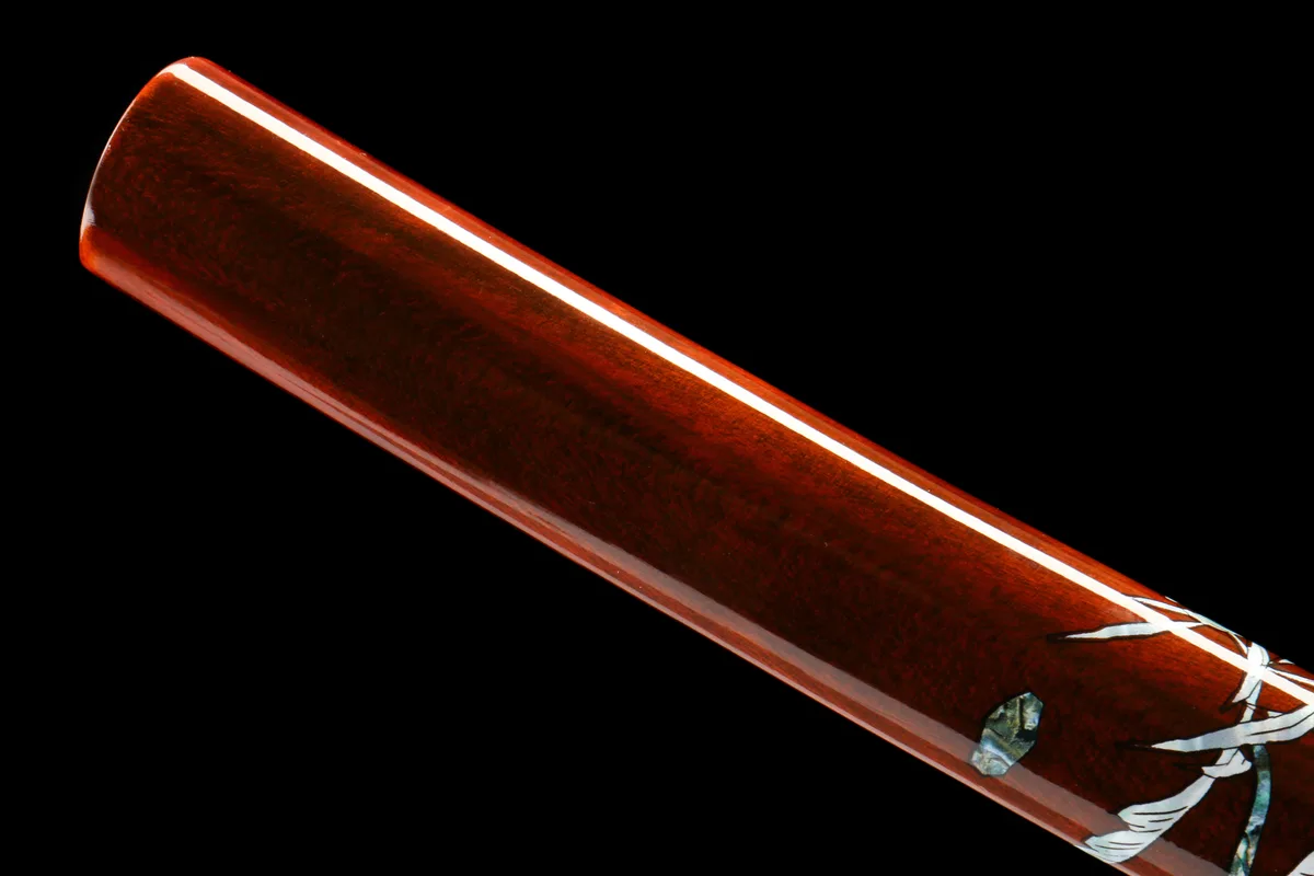 Dunkler Kranich - Handgeschmiedetes Katana aus 1065 Kohlenstoffstahl - Image 2