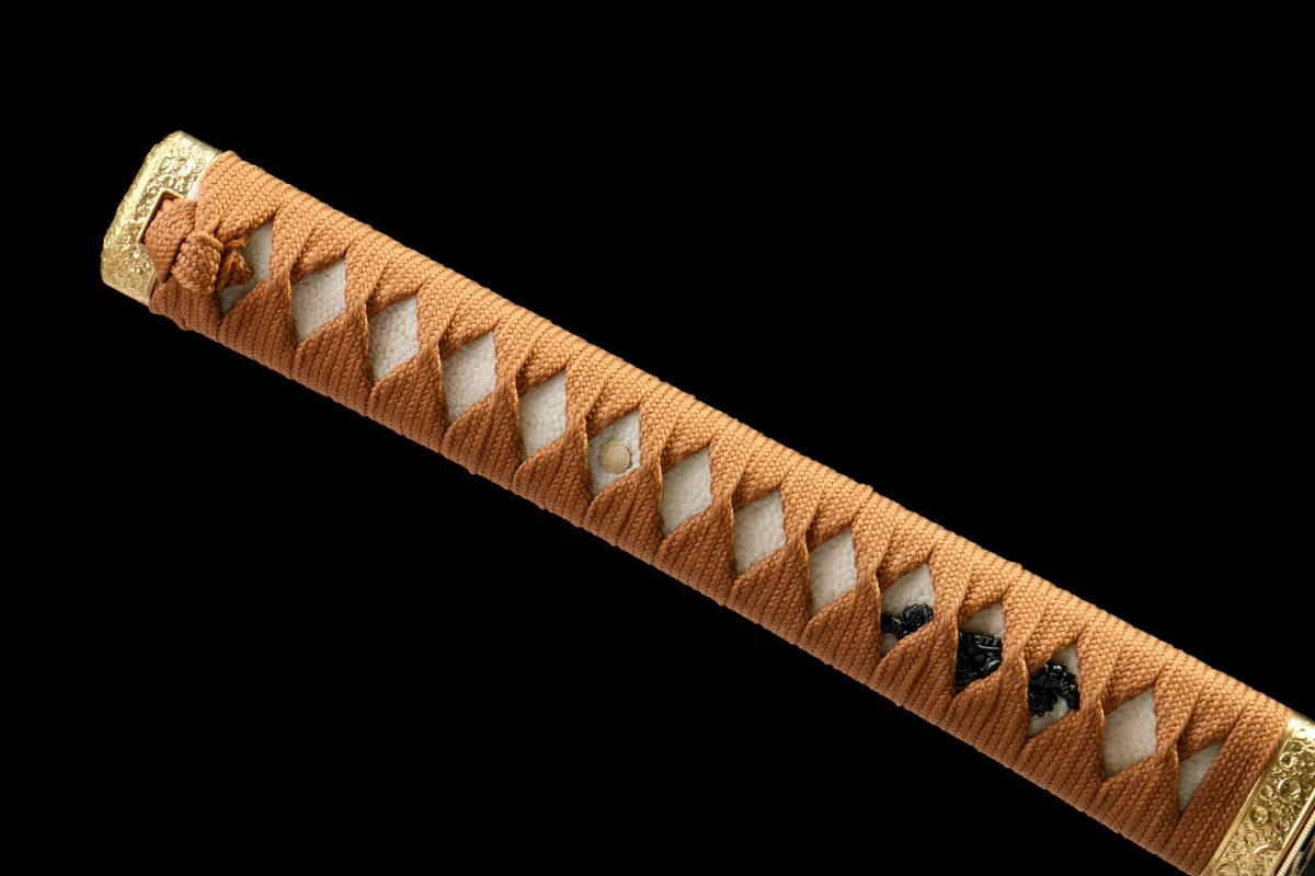 Dunkler Kranich - Handgeschmiedetes Katana aus 1065 Kohlenstoffstahl - Image 4