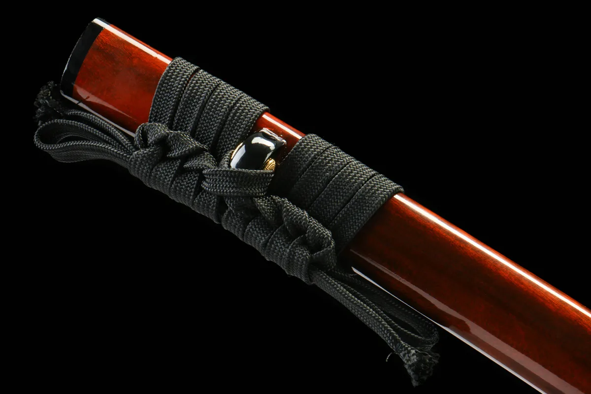 Dunkler Kranich - Handgeschmiedetes Katana aus 1065 Kohlenstoffstahl - Image 6