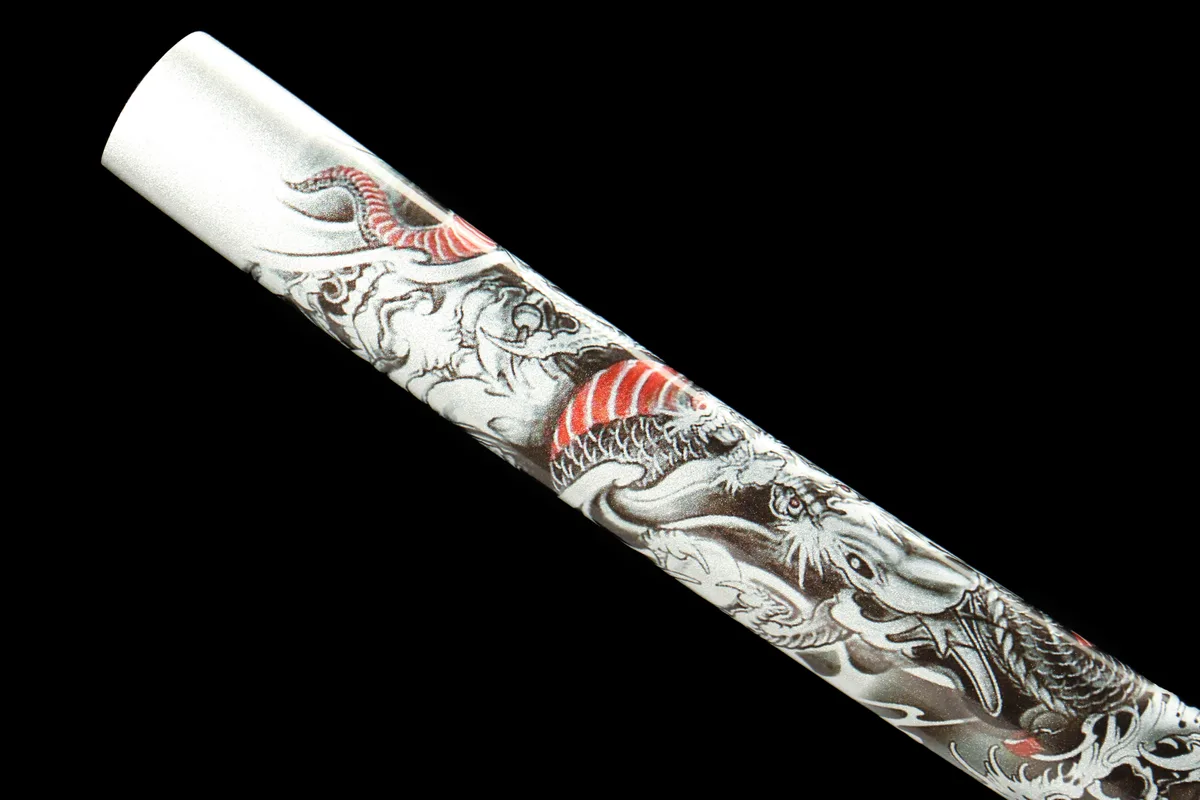 Frostschatten - Handgeschmiedetes Katana aus 1065 Kohlenstoffstahl - Image 5