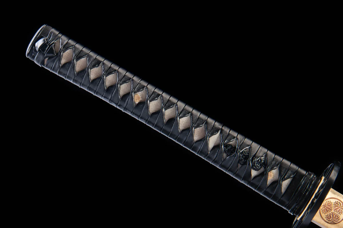 Ginkgos letztes Licht - Handgeschmiedetes Katana aus 1065 Kohlenstoffstahl - Image 11