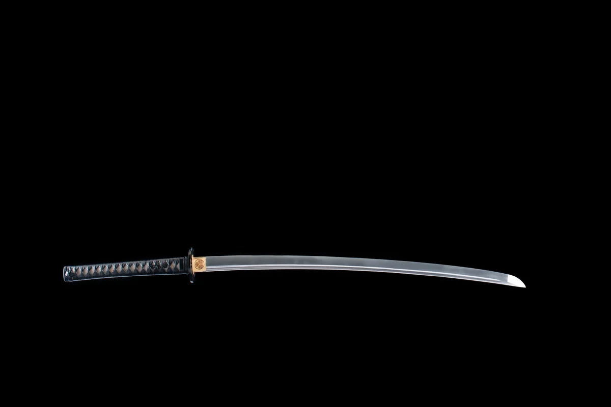 Ginkgos letztes Licht - Handgeschmiedetes Katana aus 1065 Kohlenstoffstahl - Image 4